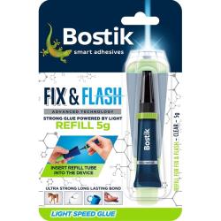 Κόλλα στιγμής ενεργοποίησης UV Fix & Flash 5gr refil Bostix