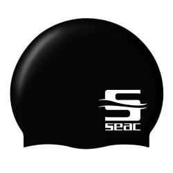 Σκουφάκι κολύμβησης σιλικόνης μαύρο Seac_e-sea.gr