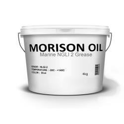 Γράσσο θαλάσσης μπλε NLGI 2 4kg Morison Oil