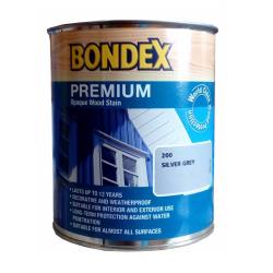 Βερνίκι εμποτισμού νερού ματ Premium Silver Grey 0.75lt Bondex_e-sea.gr