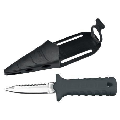 Μαχαίρι Samurai Evo λεπίδα 7cm μαύρο Seac_e-sea.gr