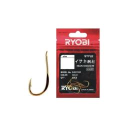 Αγκίστρι Isaki Douchi C49 χρυσό Ryobi_e-sea.gr