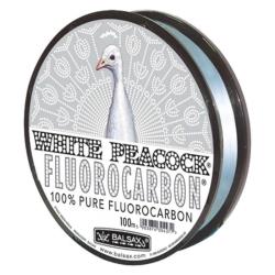 Πετονιά 100% fluorocarbon White Peacock 2400 0.25mm 5.53kg 100m Balsax_e-sea.gr