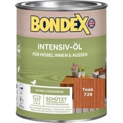 Λάδι εμποτισμού ξύλου ματ Intensive Oil 1.75lt 729 Teak Bondex_e-sea.gr