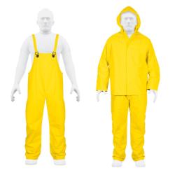 Αδιάβροχο σύνολο σακάκι-παντελόνι 0.35mm 14418 κίτρινο Truper_e-sea.gr